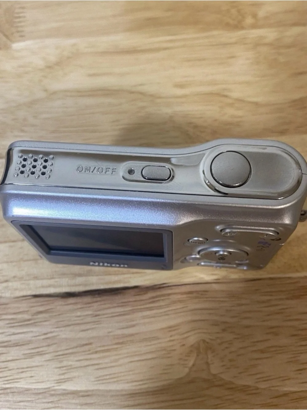 Nikon COOLPIX L3 5.1MP Digital Y2K Camera Silver 3x Zoom Vintage Tested